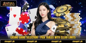Casino Game Selection - Pick Tables With Clear Limits