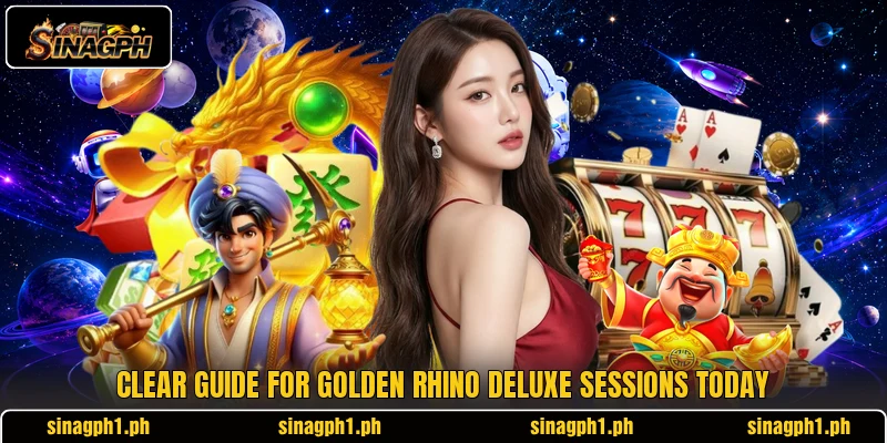 Clear guide for Golden Rhino Deluxe sessions today Clear guide for Golden Rhino Deluxe sessions today