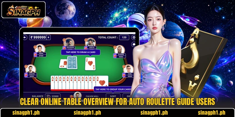 Clear online table overview for auto roulette guide users