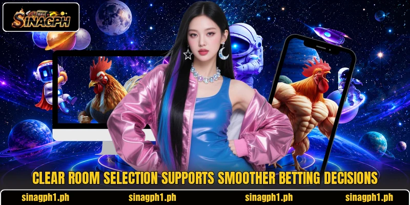 Clear room selection supports smoother betting decisions Clear room selection supports smoother betting decisions