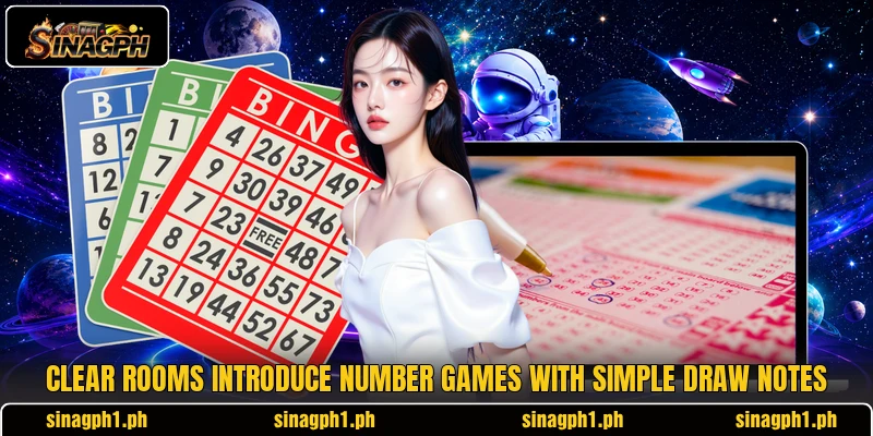 Clear rooms introduce Number Games with simple draw notes Clear rooms introduce Number Games with simple draw notes