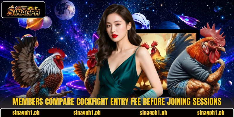 Members compare Cockfight Entry Fee before joining sessions Members compare Cockfight Entry Fee before joining sessions