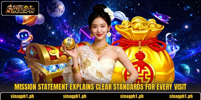 Mission statement explains clear standards for every visit Mission statement explains clear standards for every visit