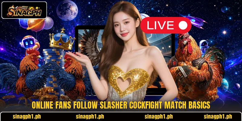 Online fans follow Slasher Cockfight match basics