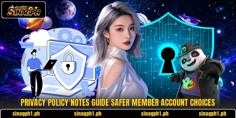 Privacy policy notes guide safer member account choices Privacy policy notes guide safer member account choices