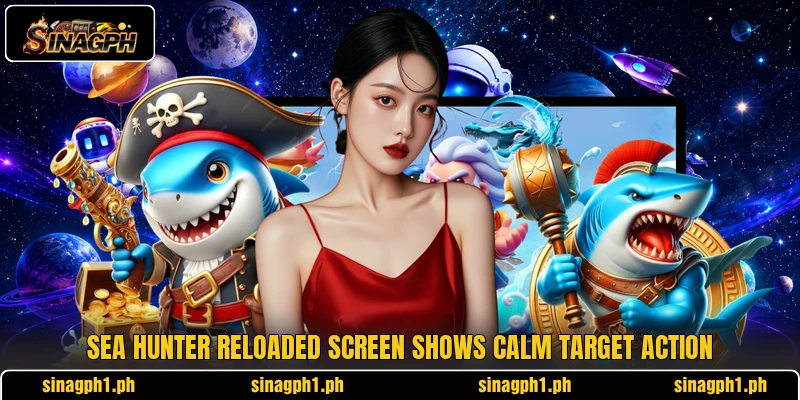 Sea Hunter Reloaded screen shows calm target action Sea Hunter Reloaded screen shows calm target action